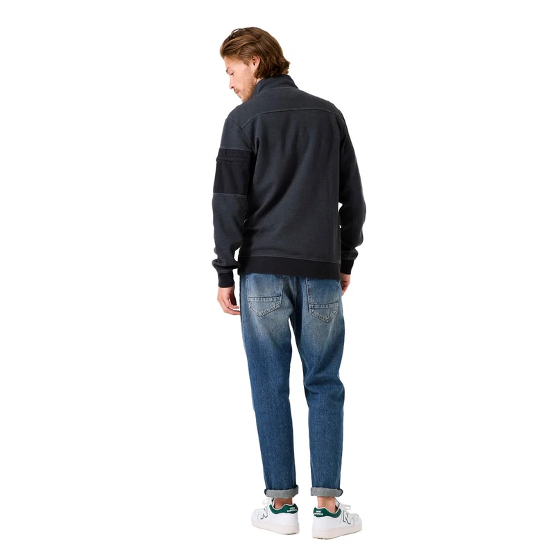 Heren Vest B51066 Garcia MIDDEN GRIJS