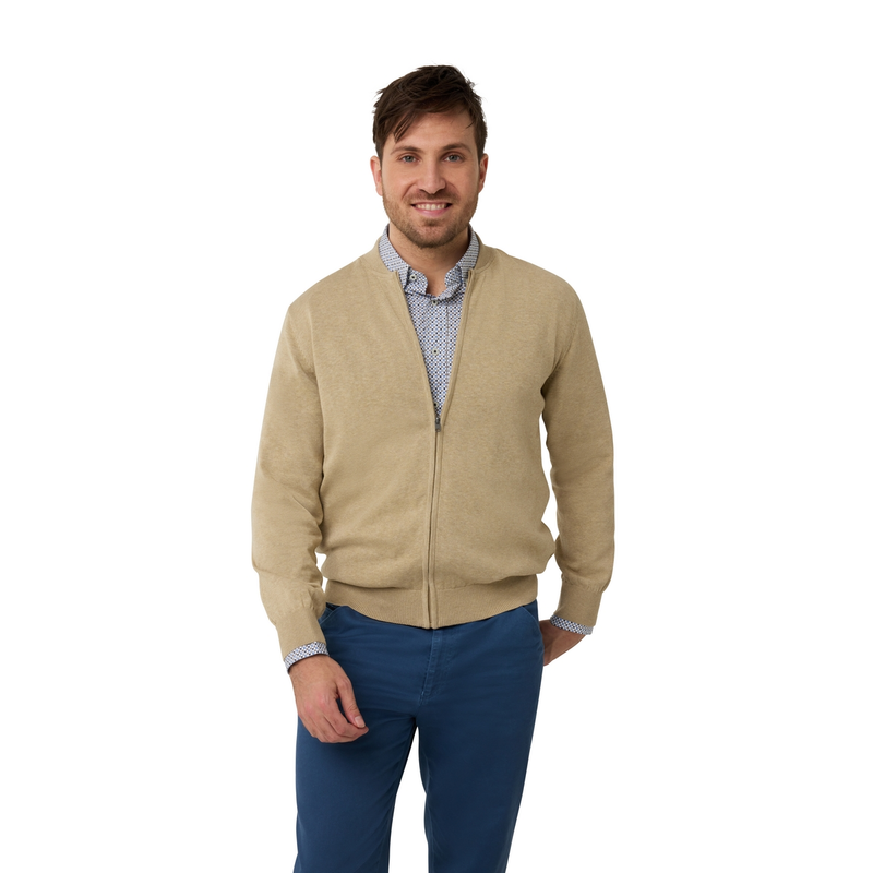 Heren Vest FFKW0175 Brighton Blue BEIGE