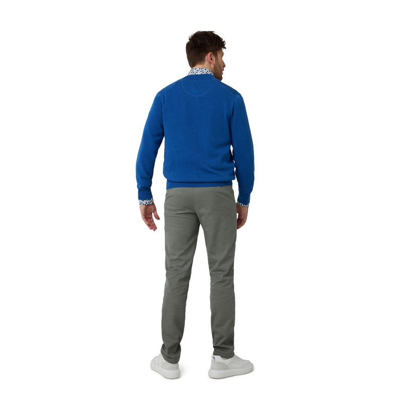 Heren Vest FFKW0175 Brighton Blue MIDDEN BLAUW