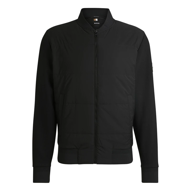 Heren Vest H-Skiles 100 10269637 01 Boss Black ZWART