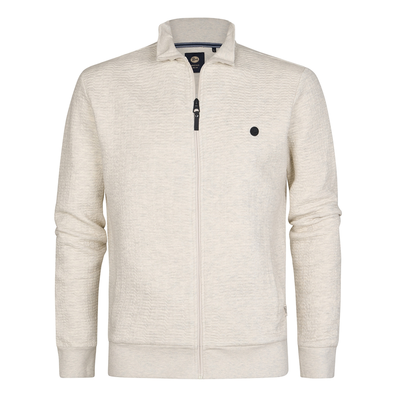 Heren Vest M-1050-SWC333 Petrol Wit