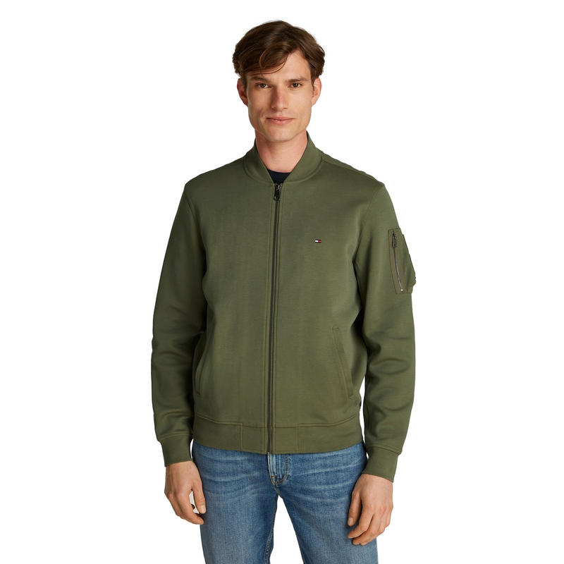 Heren Vest MW0MW37357PLI Tommy Hilfiger ARMY