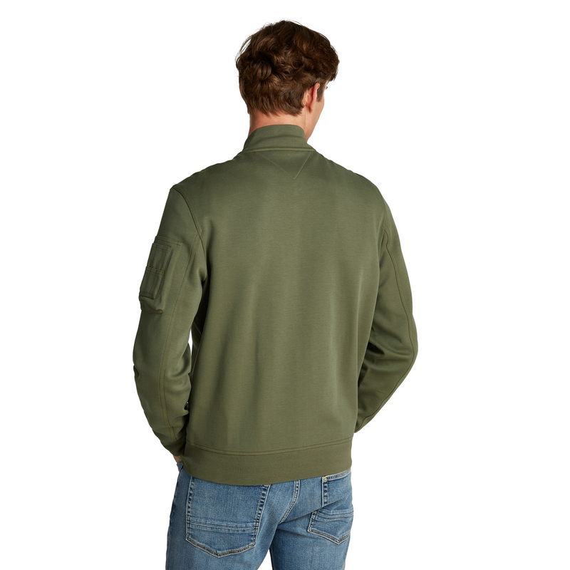 Heren Vest MW0MW37357PLI Tommy Hilfiger ARMY
