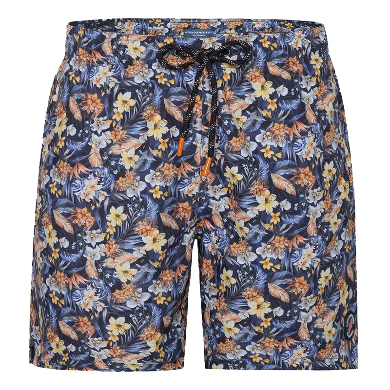 Heren Zwembroek 31.255.604 A fish named fred MIDDEN BLAUW