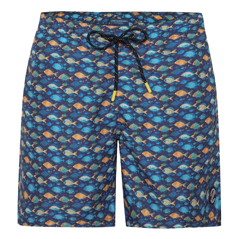 Heren Zwembroek 31.256.604 A fish named fred MIDDEN BLAUW