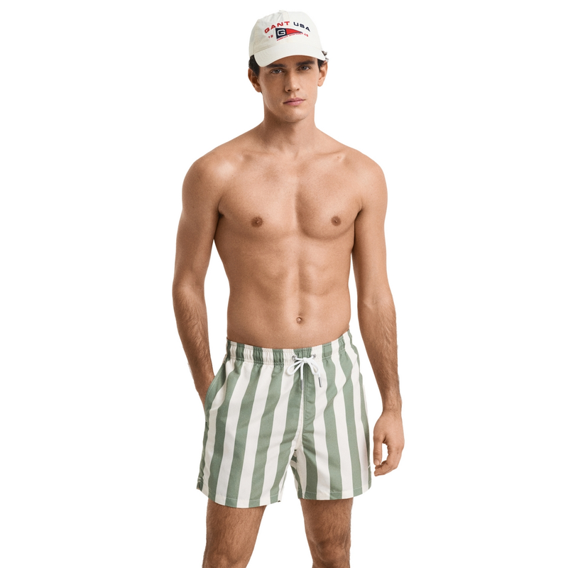 Heren Zwembroek 922516006.362 Gant GROEN DESSIN