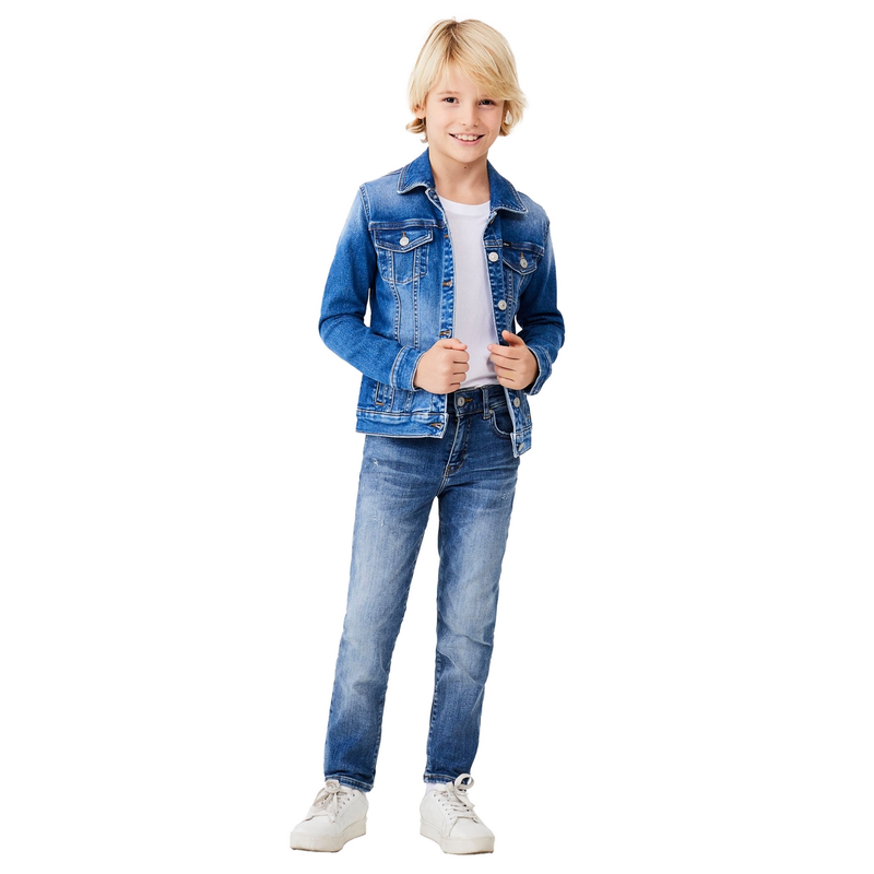 Jongens Blazer Santino B LTB MID BLUE DENIM