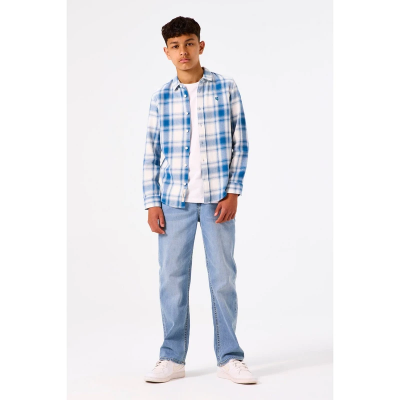 Jongens Blouse B53422 Garcia LICHT GRIJS