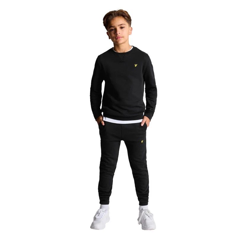 Jongens Broek MLB2006V sweatpants Lyle and Scott ZWART