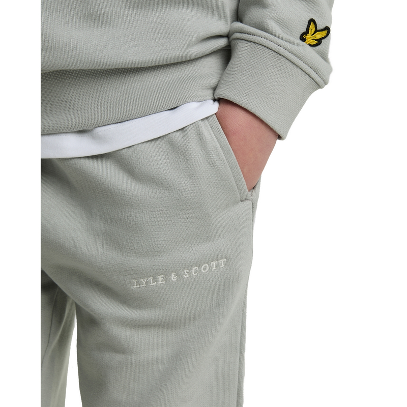 Jongens Broek MLB2021V Lyle and Scott MIDDEN GRIJS