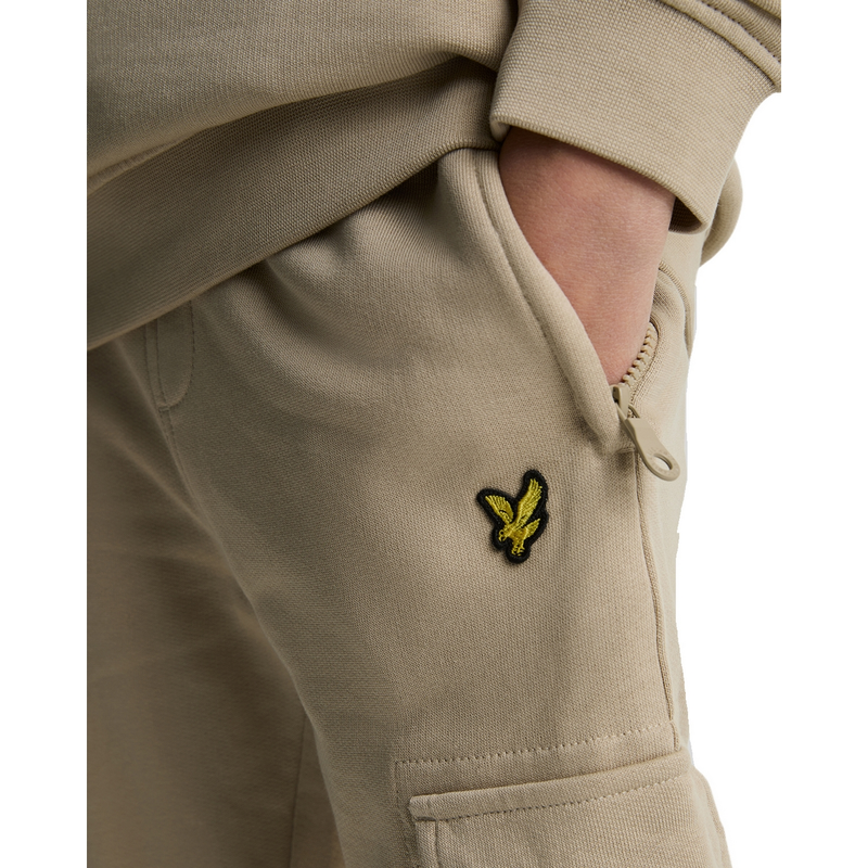 Jongens Broek MLB2227V sweatpants Lyle and Scott MIDDEN GRIJS