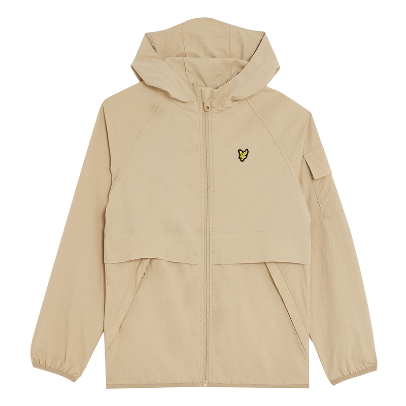 Jongens Jack JKB2202V jacket Lyle and Scott LICHT GRIJS