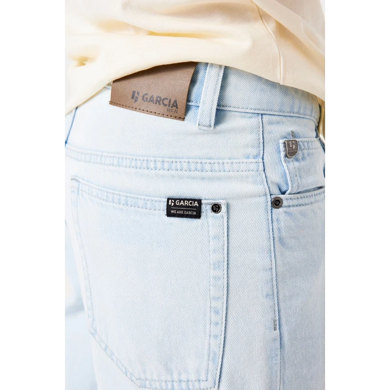 Jongens Jeans 393 Garcia BLEACHED BLUE DENIM