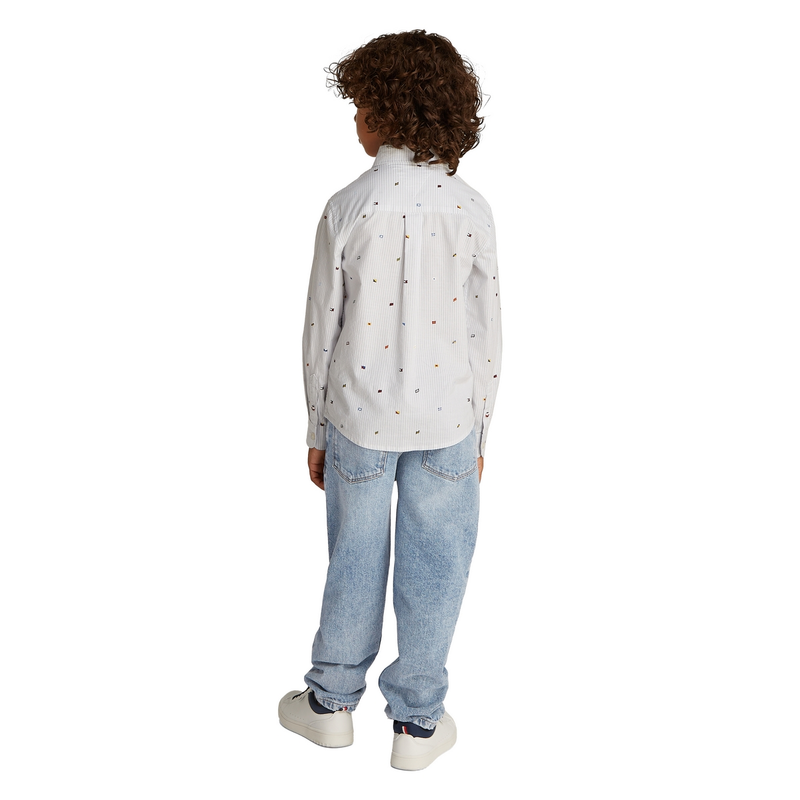 Jongens Jeans KB0KB095621AP Tommy Hilfiger MID BLUE DENIM