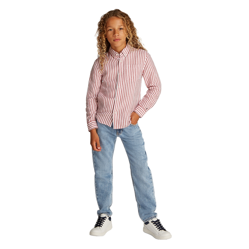 Jongens Jeans KB0KB098241AP denim Tommy Hilfiger DARK BLUE DENIM