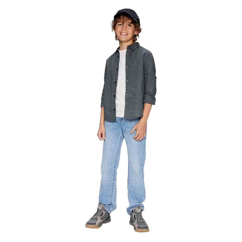 Jongens Jeans Landon Relaxed Retour BLEU