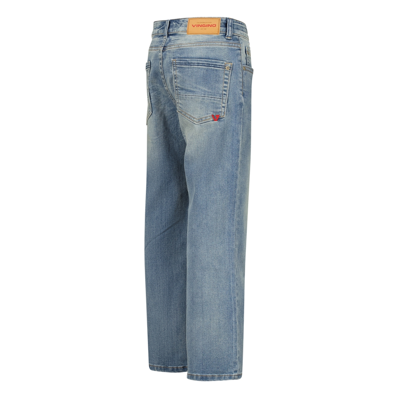 Jongens Jeans NOOSKB420002-166 Vingino MID BLUE DENIM