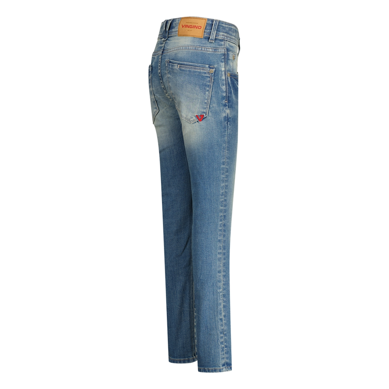 Jongens Jeans NOOSKB420034-166 Vingino MID BLUE DENIM