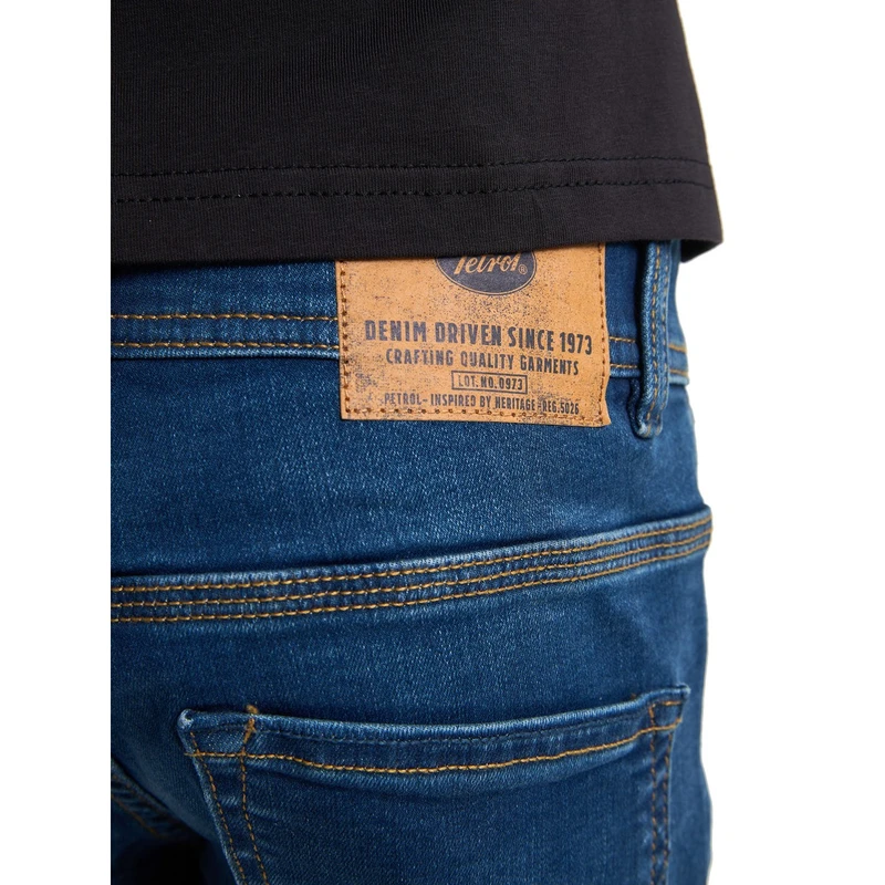 Jongens Jeans RUSSEL-BOYS Petrol BLEU