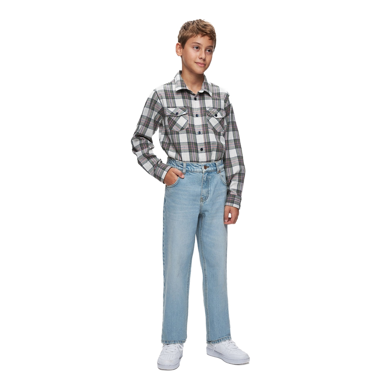 Jongens Jeans Terry B Costea wash LTB LIGHT BLUE DENIM