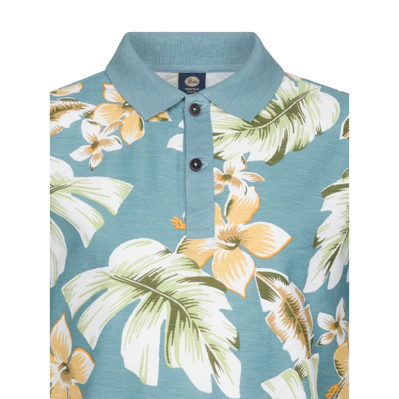 Jongens Polo B-1050-POL908 Petrol MIDDEN BLAUW