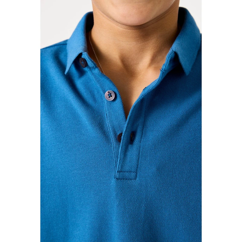 Jongens Polo B53407 Garcia LICHT GRIJS