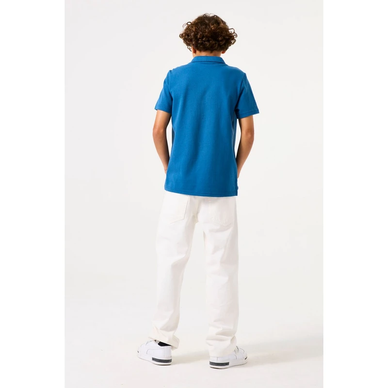 Jongens Polo B53407 Garcia LICHT GRIJS