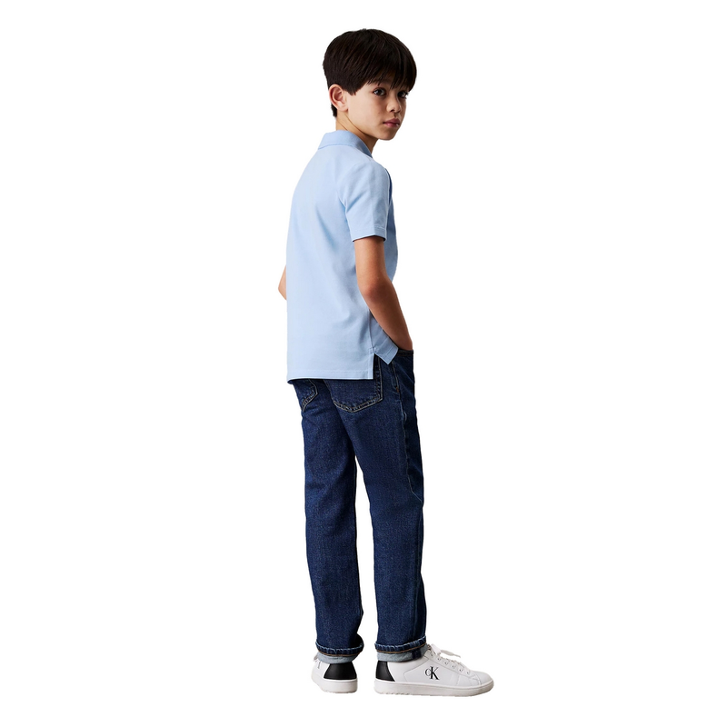 Jongens Polo IB0IB02486CBR Calvin Klein Jeans BLEU