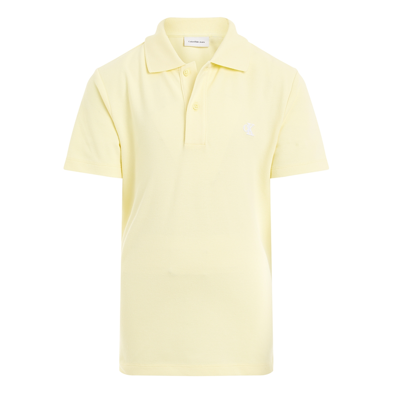 Jongens Polo IB0IB02486ZA6 Calvin Klein Jeans GEEL