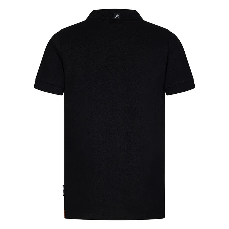 Jongens Polo Lucas Retour ZWART
