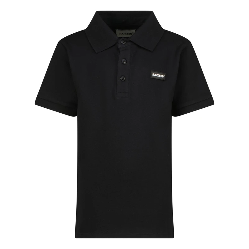 Jongens Polo R125KBN32001 Hallow Raizzed DEEP BLACK