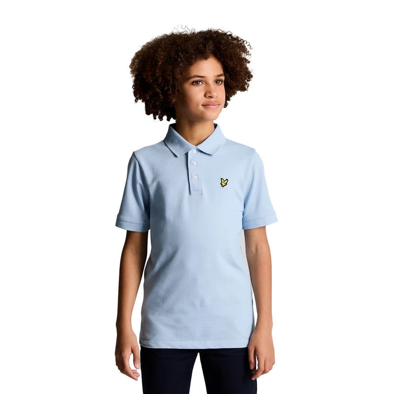 Jongens Polo SPB2000V polo Lyle and Scott BLEU