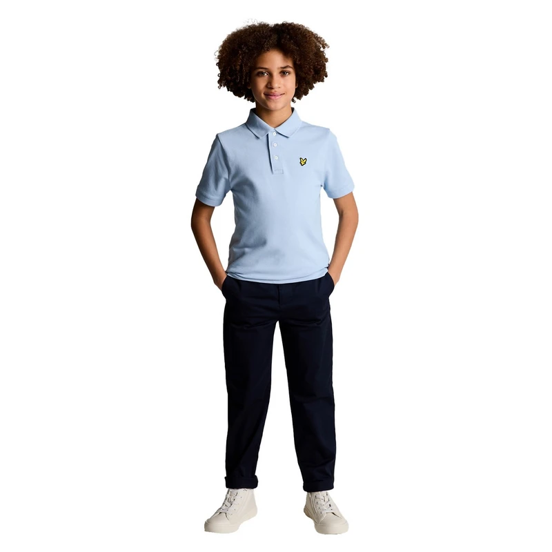 Jongens Polo SPB2000V polo Lyle and Scott BLEU
