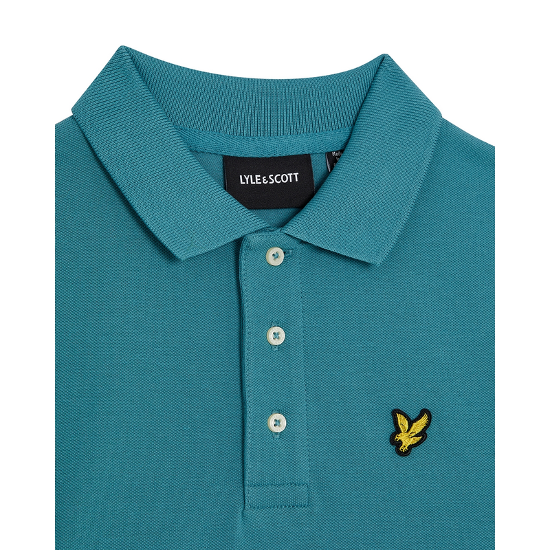 Jongens Polo SPB2000V Polo Lyle and Scott BLEU