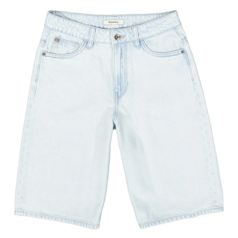 Jongens Short 394 Garcia BLEACHED BLUE DENIM