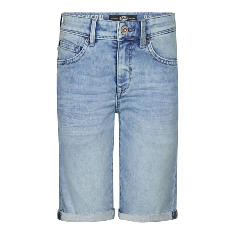 Jongens Short B-1050-SHO001 Petrol LICHT GRIJS