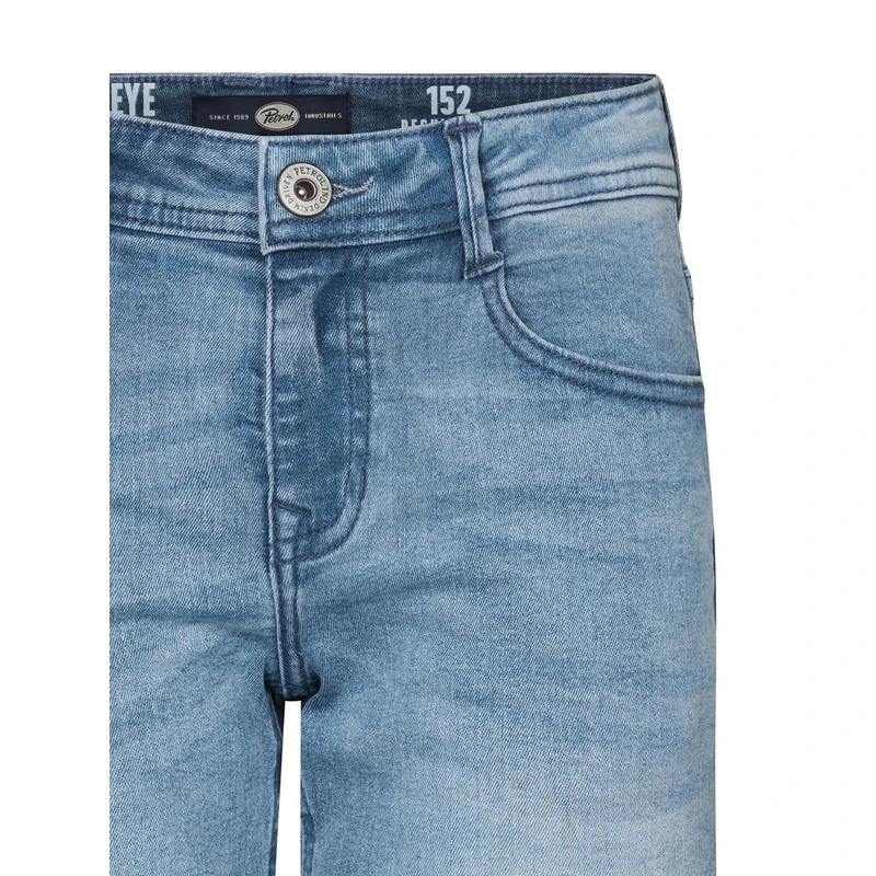 Jongens Short B-1050-SHO002 Petrol LICHT GRIJS