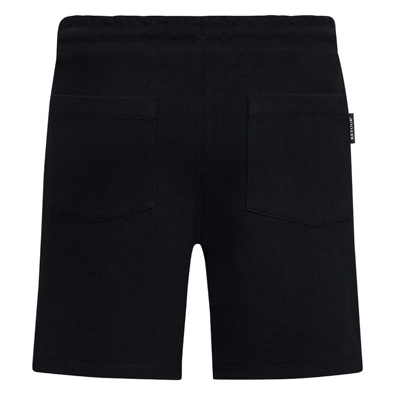 Jongens Short Dinand Retour ZWART