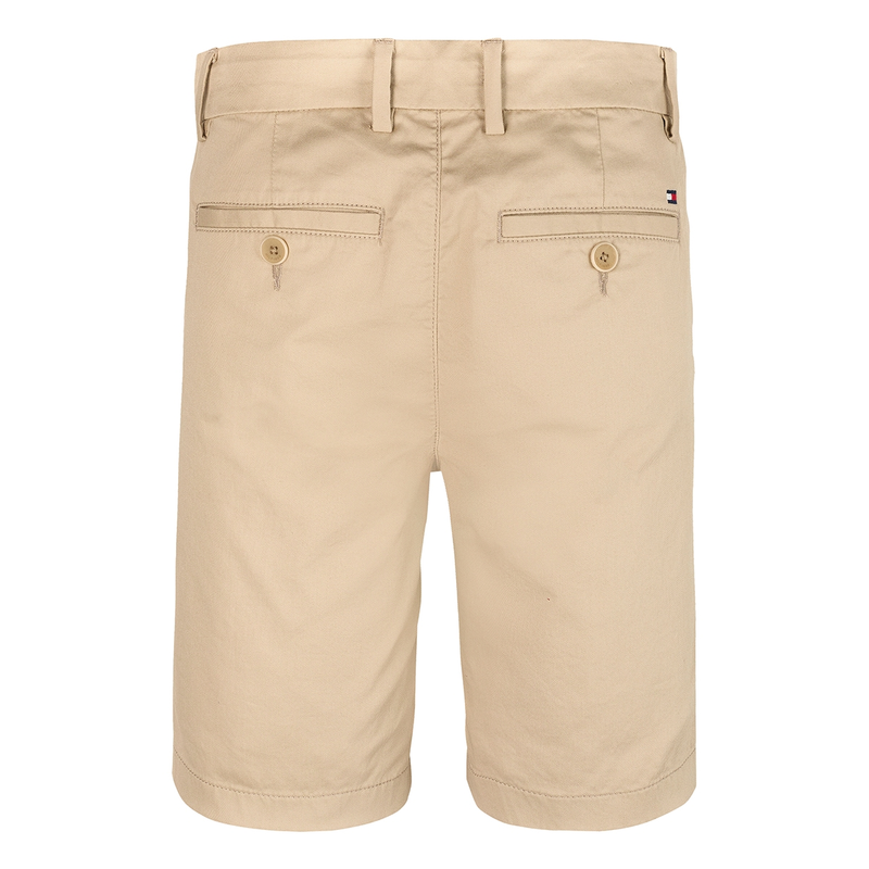 Jongens Short KB0KB09641RBT chino Tommy Hilfiger ECRU
