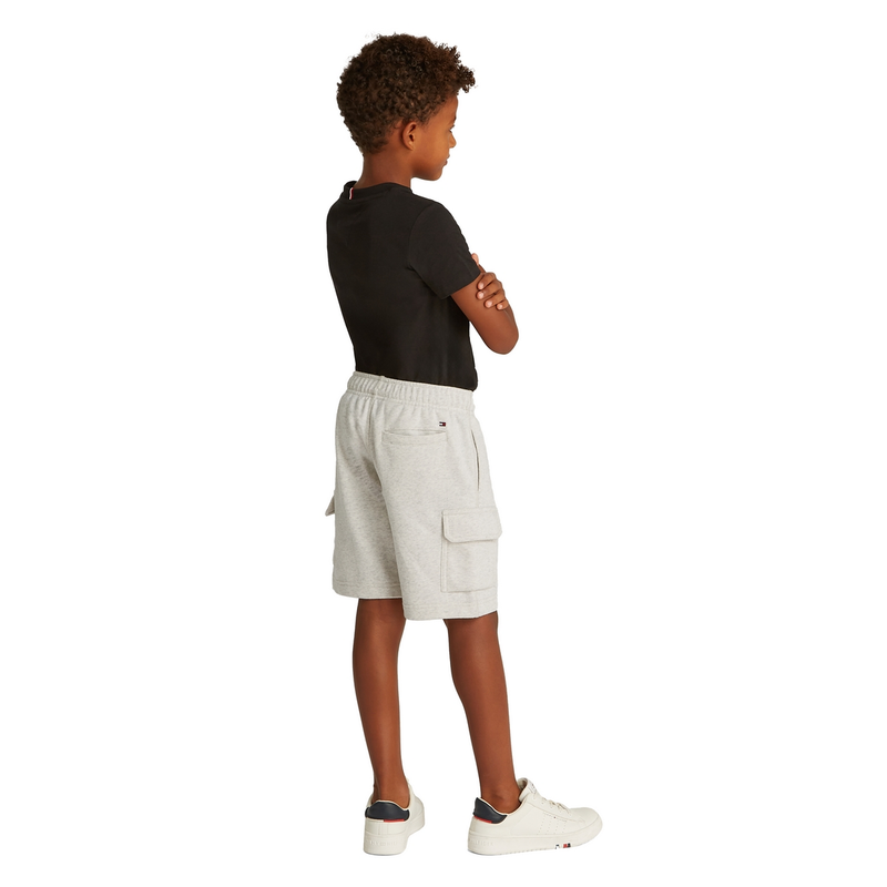 Jongens Short KB0KB09659PMT Cargo Tommy Hilfiger Wit