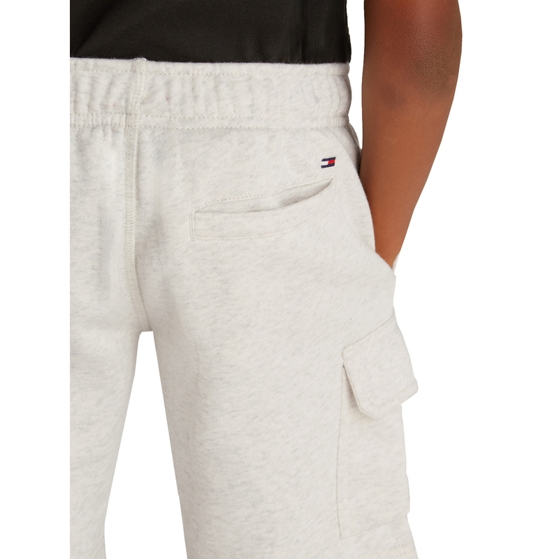 Jongens Short KB0KB09659PMT Cargo Tommy Hilfiger Wit