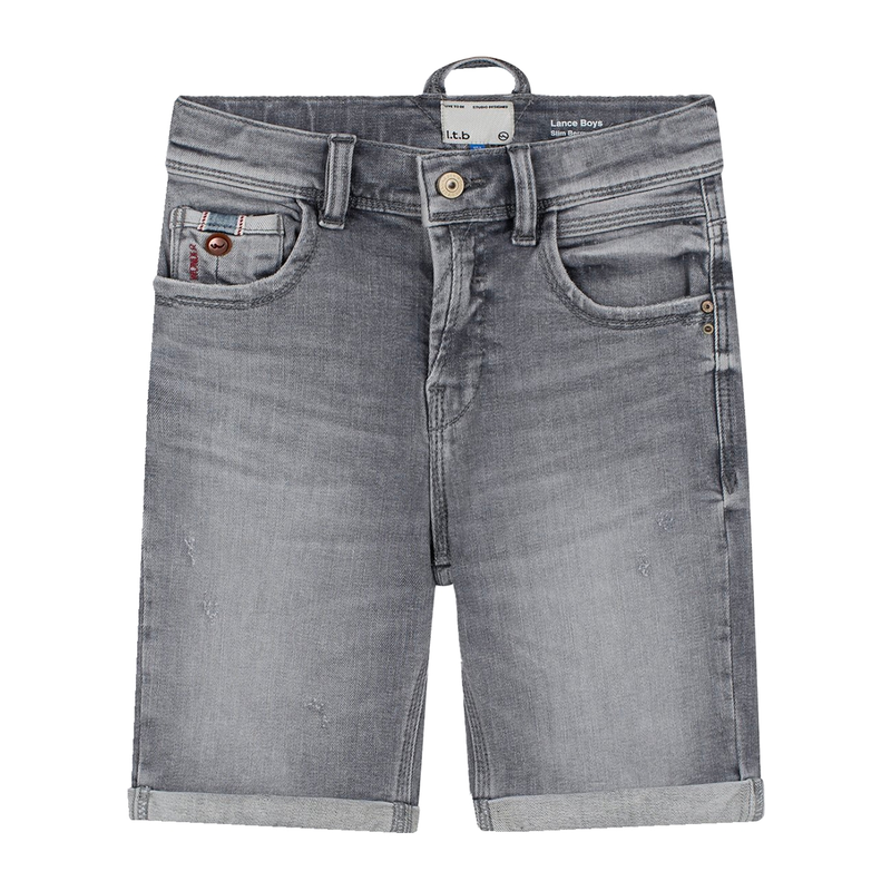 Jongens Short Lance B-Malea wash LTB GREY DENIM