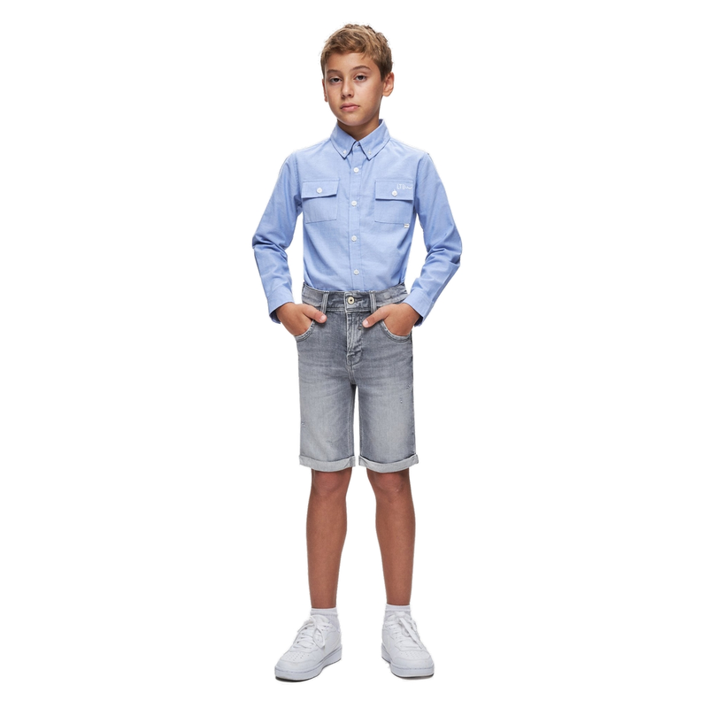 Jongens Short Lance B-Malea wash LTB GREY DENIM