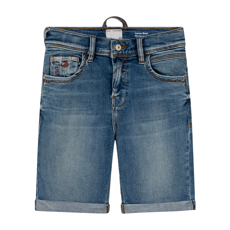 Jongens Short Lance B-Maritta wash LTB MID BLUE DENIM