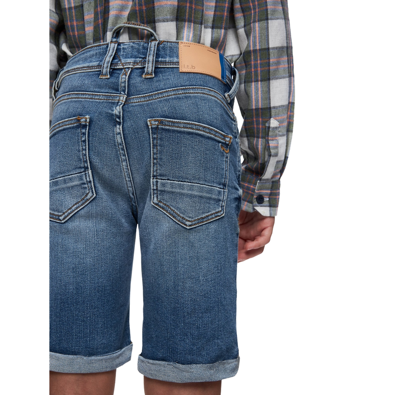 Jongens Short Lance B-Maritta wash LTB MID BLUE DENIM