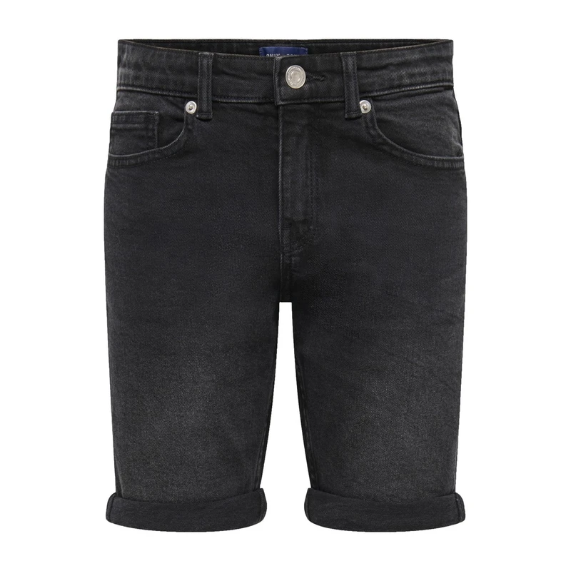 Jongens Short OSJPLY Only BLACK DENIM