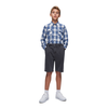 Jongens Short Veron B-Black Oyster
