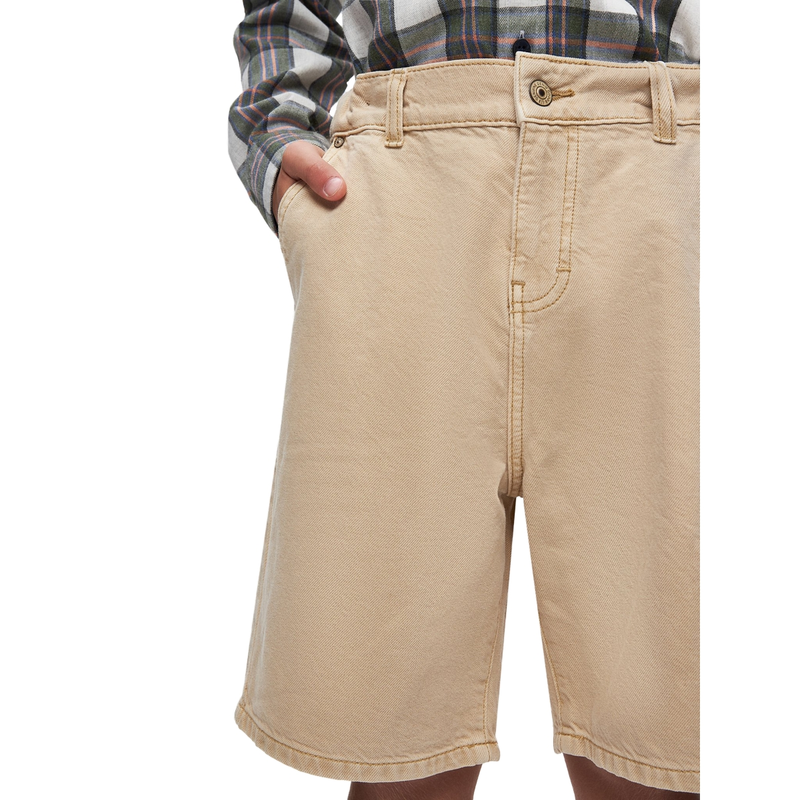 Jongens Short Veron B-Curry wash LTB BEIGE