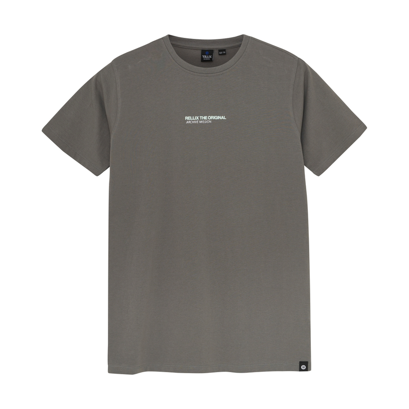 Jongens T-shirt 940154 Rellix MIDDEN GRIJS