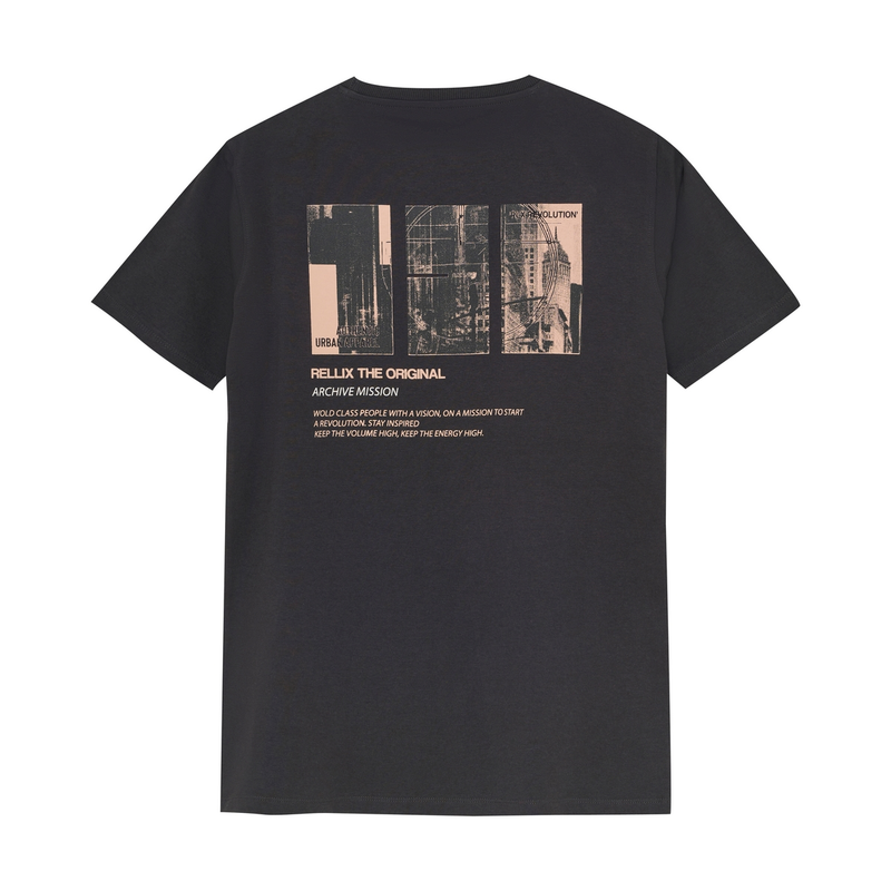 Jongens T-shirt 940154 Rellix ANTRACIET